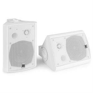 DS65MB Active Speaker Set With Multimedia Player, 125W, White